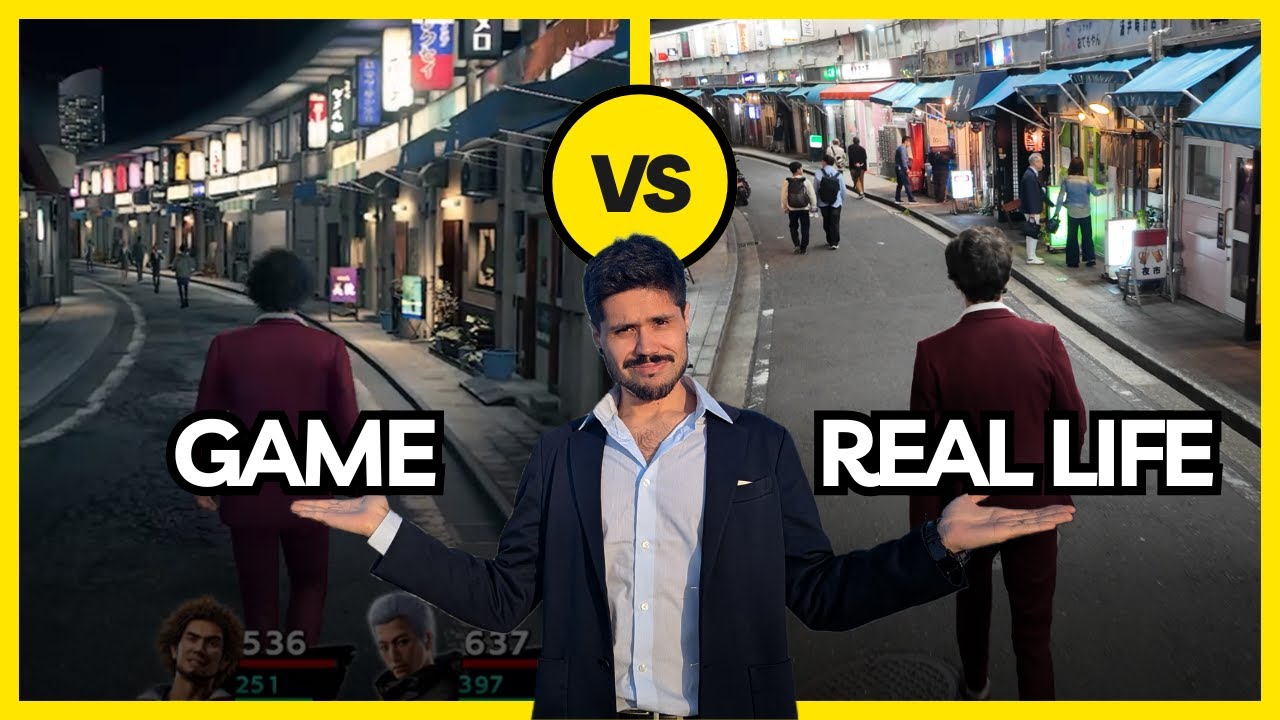 I Walked Through Yakuza 7 in Real Life...
