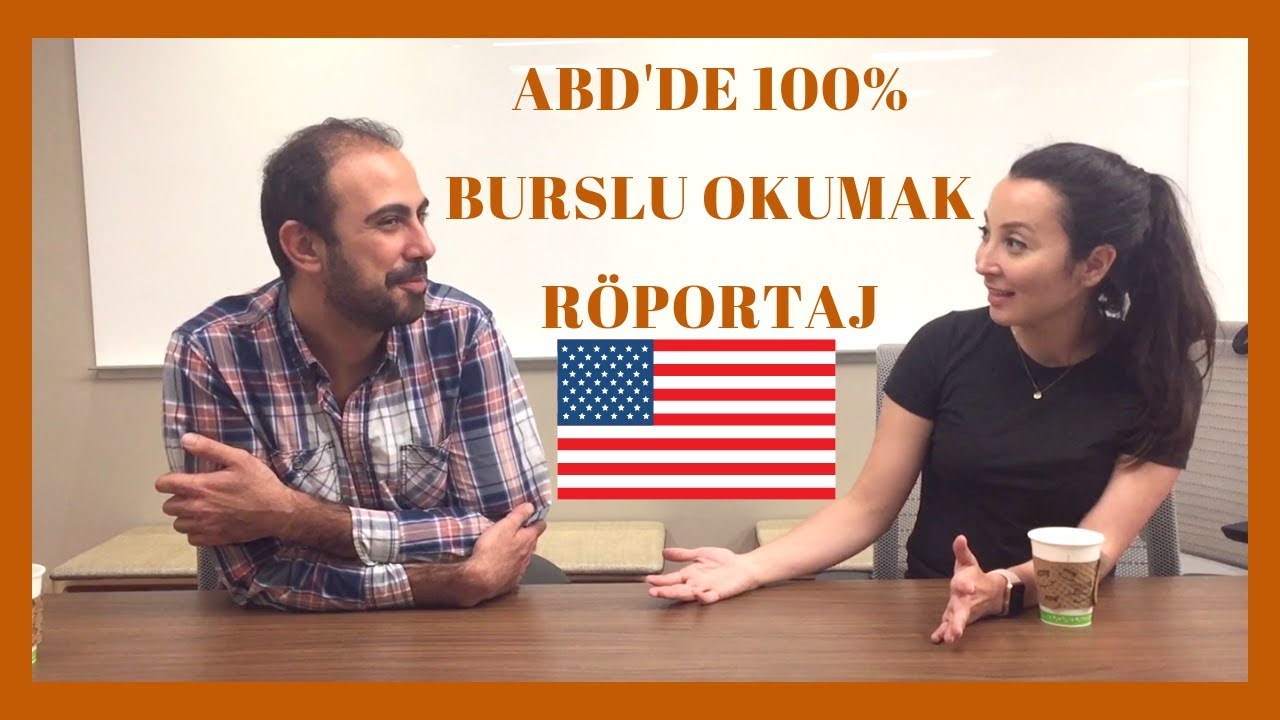 ABD'de Tam Burslu Okumanin Sirlari / Röportaj