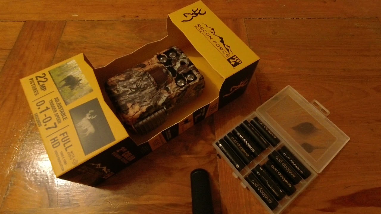 Browning Recon Force Elite HP4 trail camera review. One fault. And info on Browning firmware update.