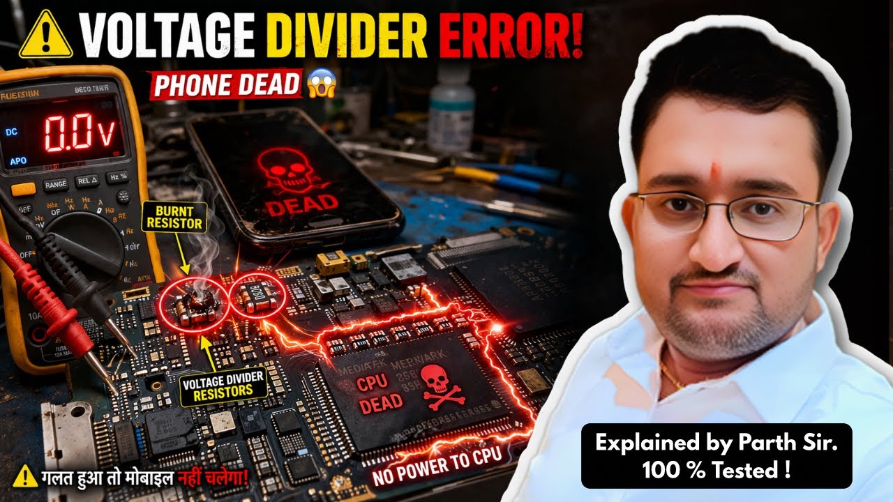 Voltage Divider Circuit Galat Hua To Mobile Dead! | Practical Demo @PJ7Tech 