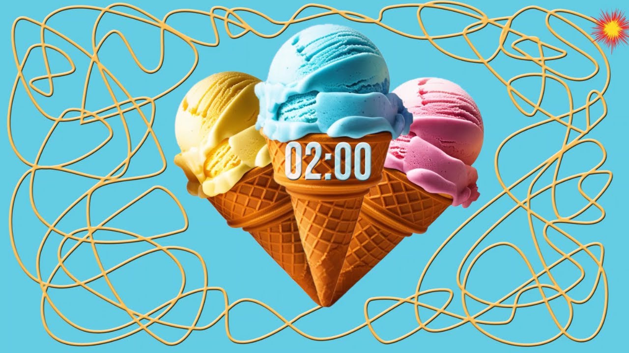 2 Minutes Timer Bomb Ice Cream 🍦🍦🍦