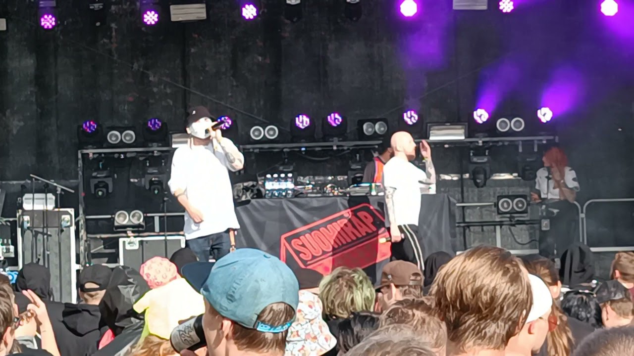 Sairas T Poika live @ hoodfest 2021