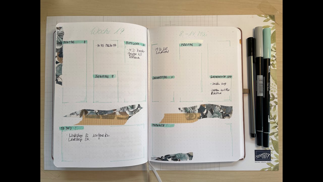 BuJo 2 Mai Woche - Wildunfall!