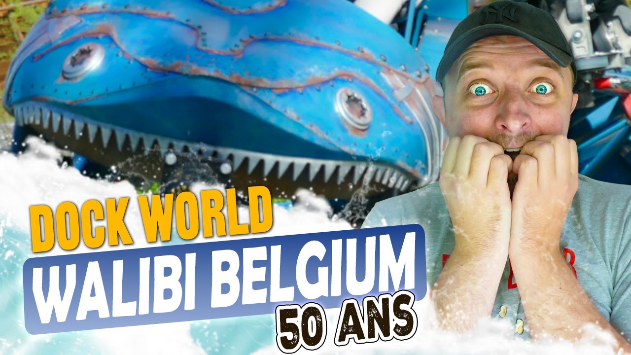 La NOUVELLE Zone de WALIBI Belgium est GÉNIALE : Dock World ! (Mecalodon ...)