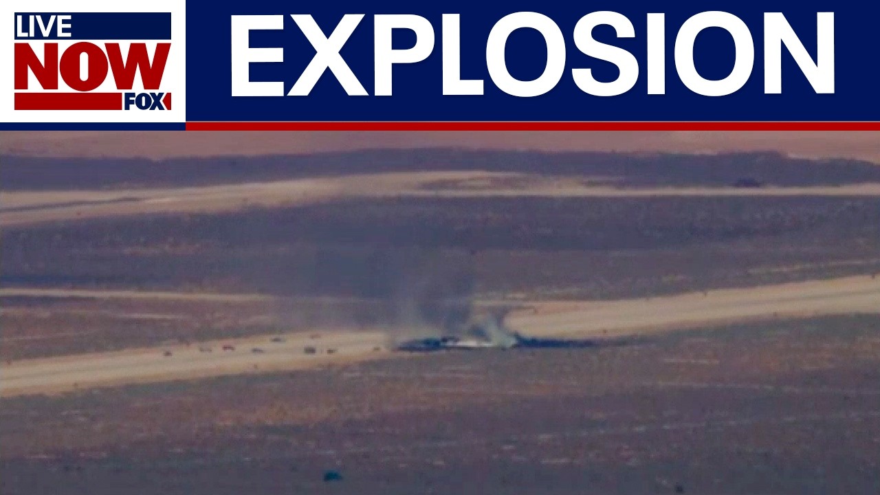 Edwards AFB crash: B-52 crashes after takeoff