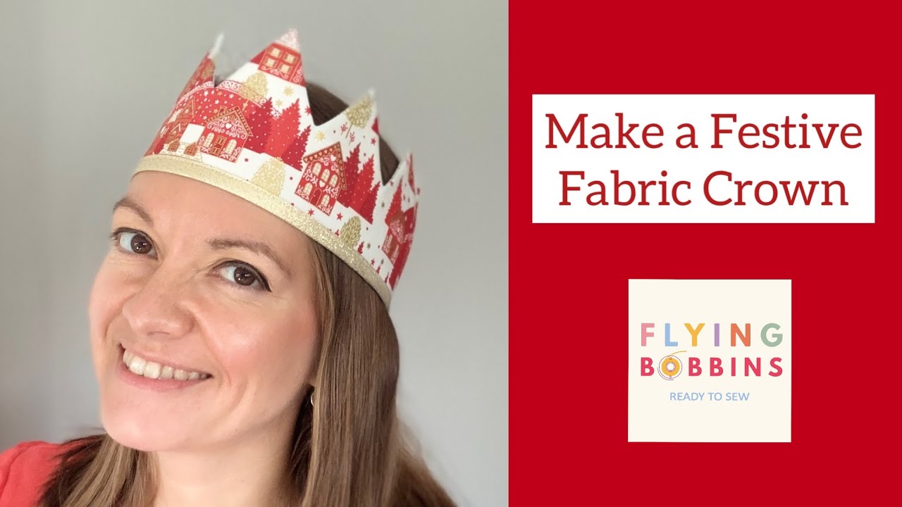 Make a Festive Fabric Crown