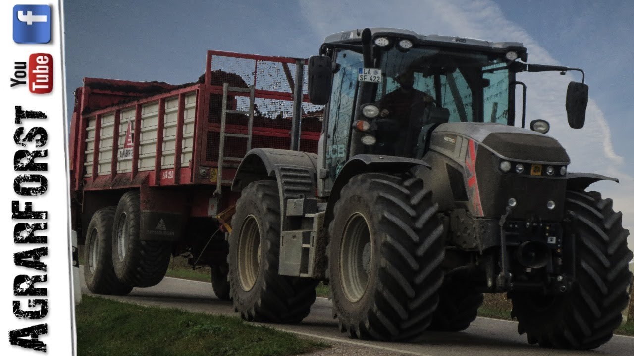 LIMITIERTER Fastrac 4000 Silver von JCB im Einsatz!