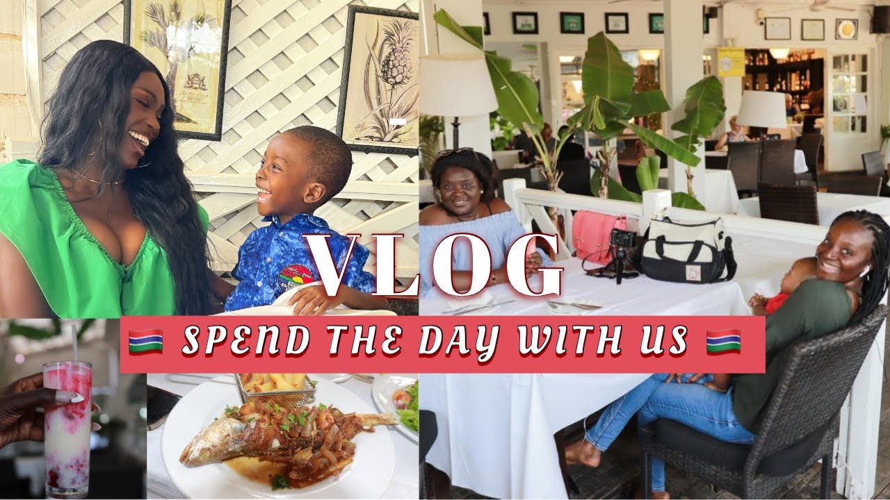 GAMBIA VLOG | SPEND THE DAY WITH US | DRIVING IN AFRICA 🇬🇲 😩😳