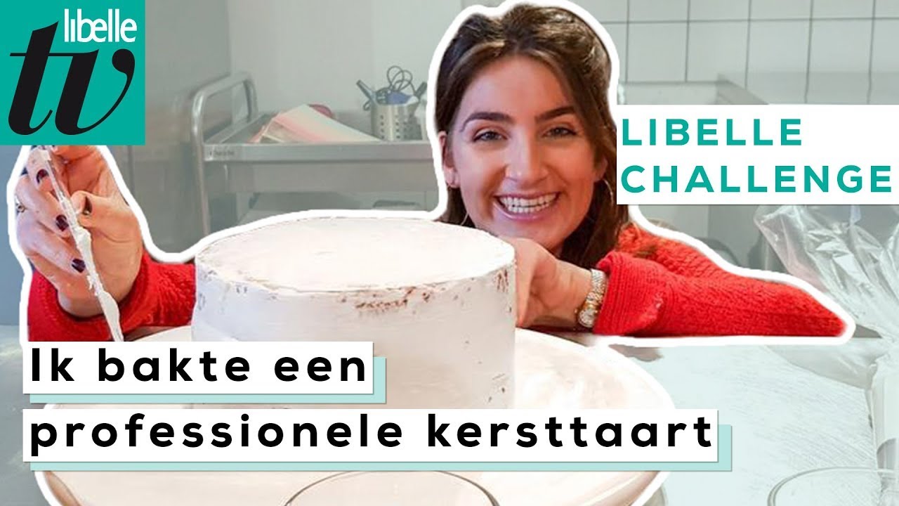 Ik probeerde een professionele kersttaart na te bakken - Libelle Challenge