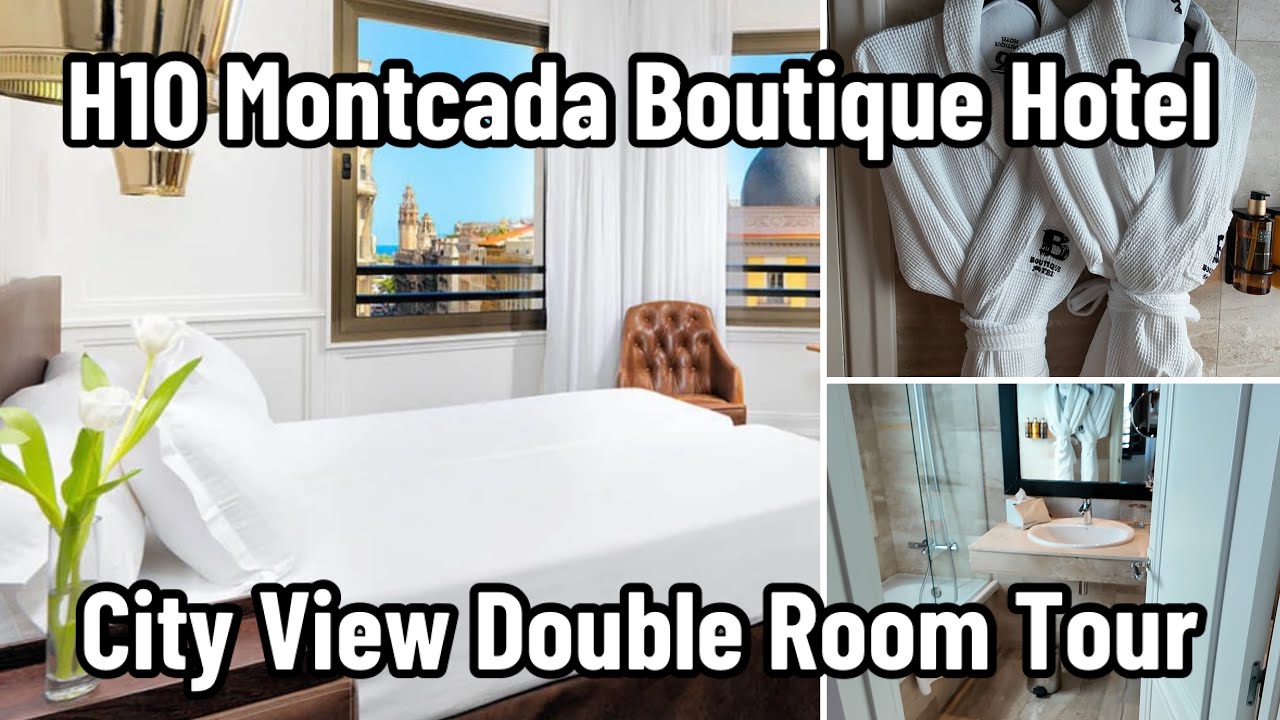 H10 Montcada Boutique Hotel Room Tour | Classic Double Room with City Views | Barcelona 2025