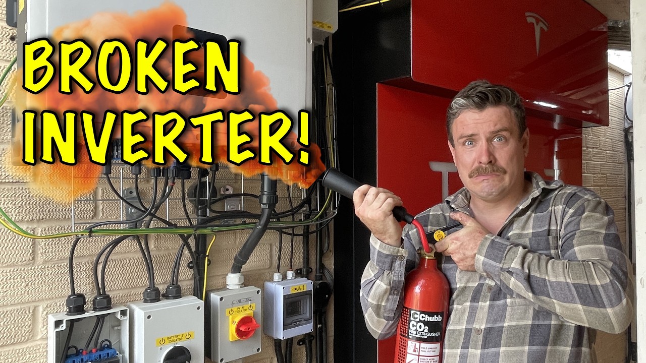 Broken Solar Inverter! But Will Fox ESS Fix It?