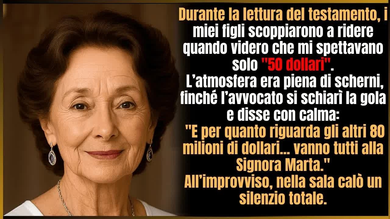 ＂Alla lettura, risero dei miei 50$ — finché l’avvocato rivelò ciò che non s’immaginavano ＂