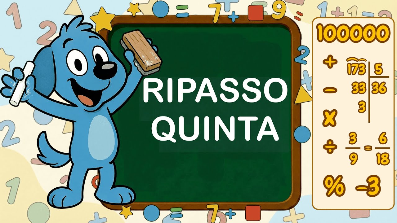 Ripasso classe quinta per bambini – Scuola primaria | Totù spiega facile