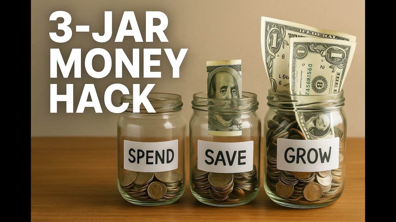 The Simple 3 Jar Saving Method