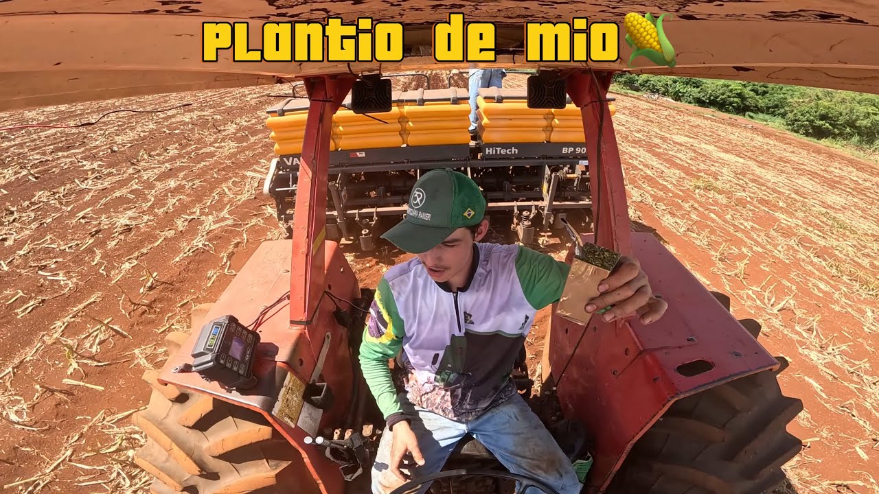 PLANTANDO O MILHO PRA SILAGEM AONDE ERA PRA SER SORGO |4k