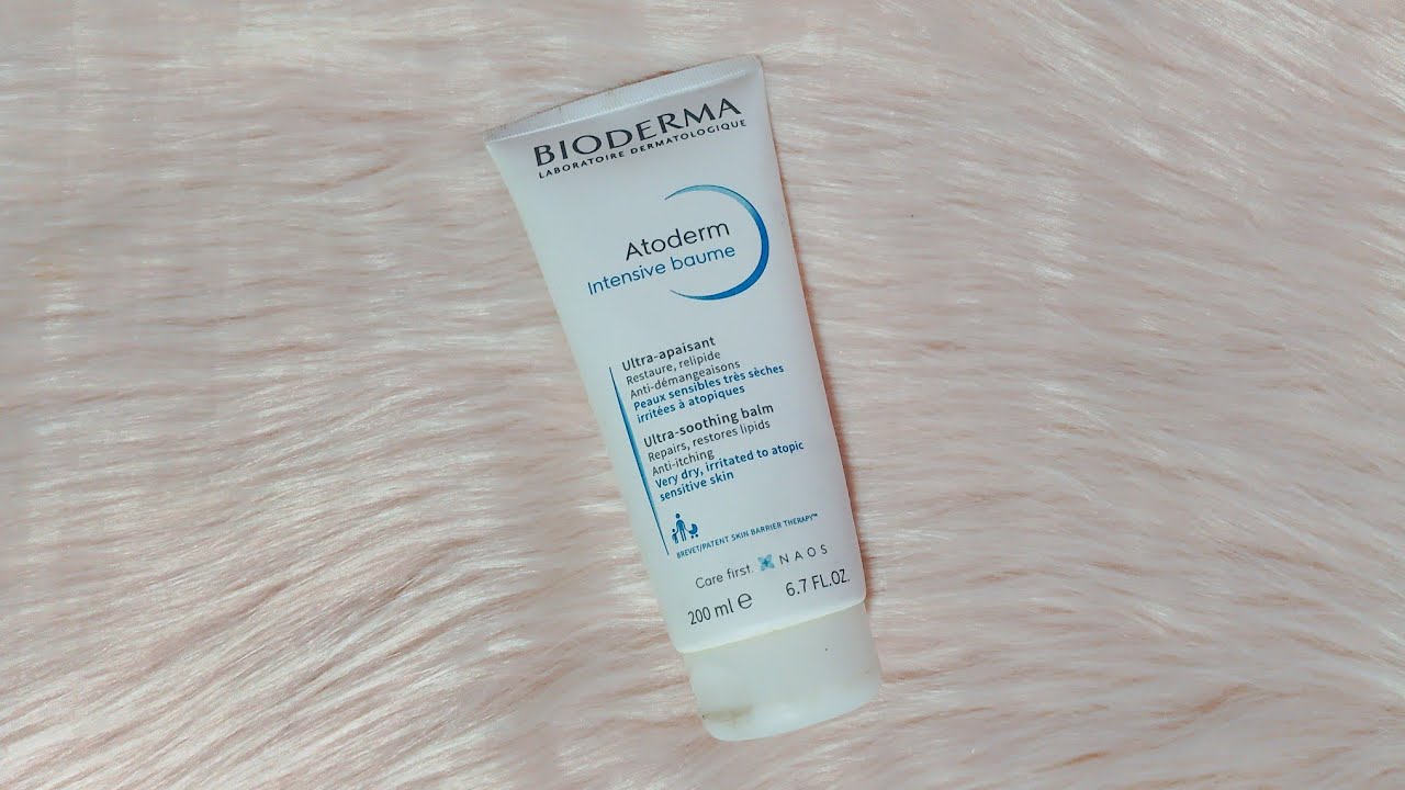ريفيو عن كريم بايودرما اتوديرم انتنسيف بوم Bioderma atoderm Intensive baume
