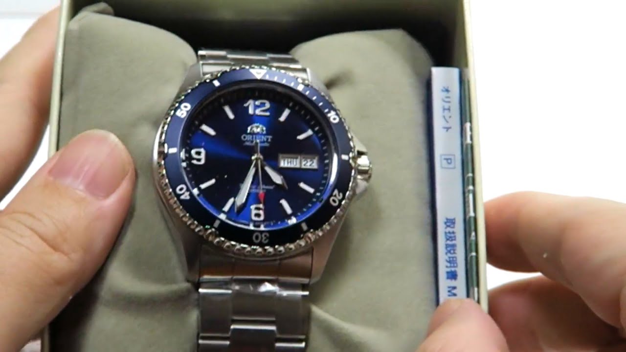 ORIENT MAKO マコ ダイバーズウォッチ saa02002d3 を買ってバンドを交換した