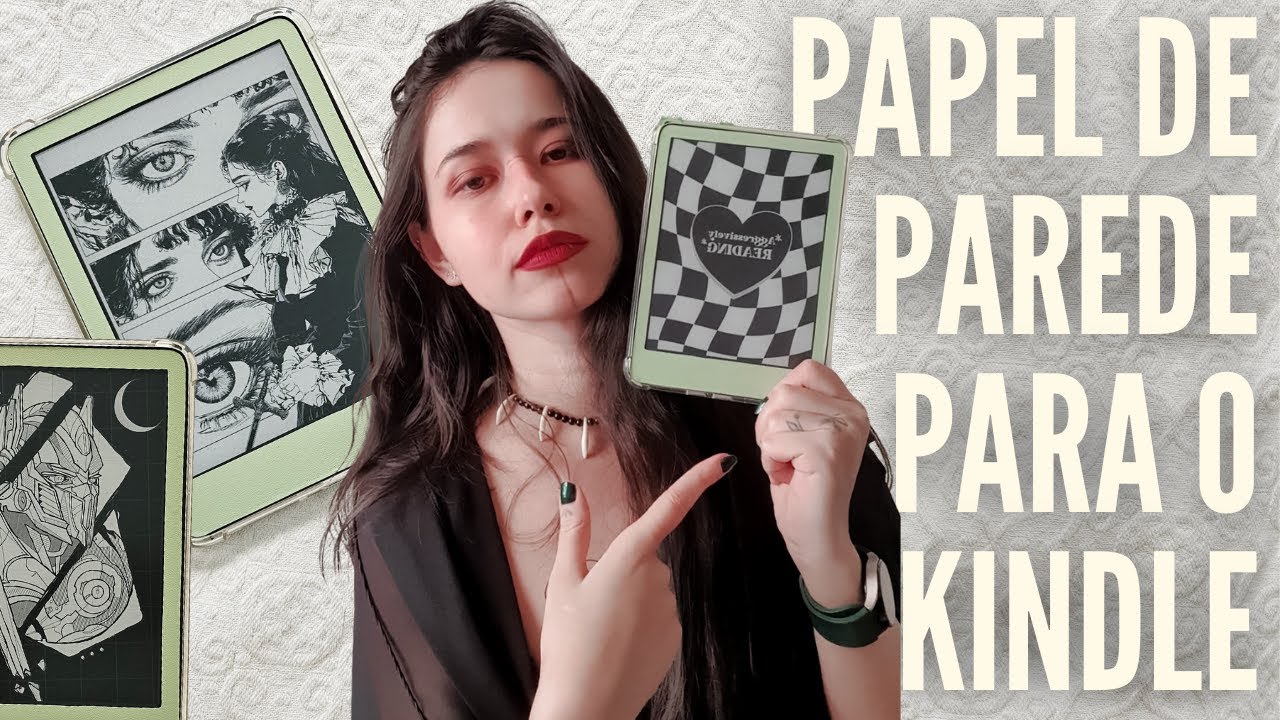 Como fazer/ colocar papel de parede no seu Kindle/ Kobo