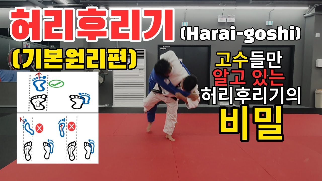 고수들만 알고 있는 허리후리기의 비밀 I 허리후리기 기본원리편 I Harai- goshi)