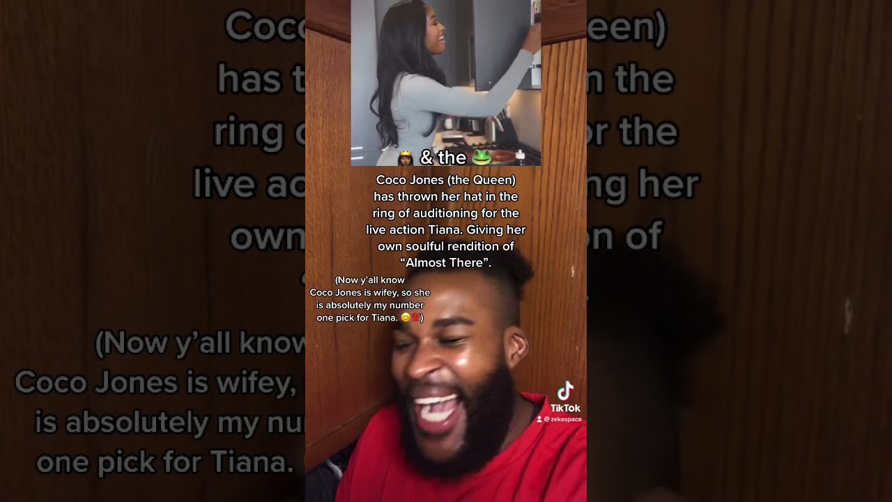 Coco Jones public audition to play Tiana in the live action version of The Princess and the Frog