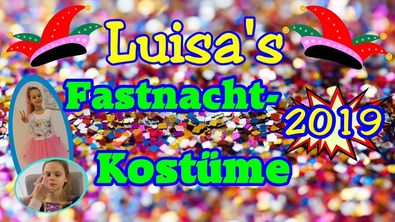 Meine Karnevalskost&uuml;me / Faschingskost&uuml;me / Fastnacht 2019