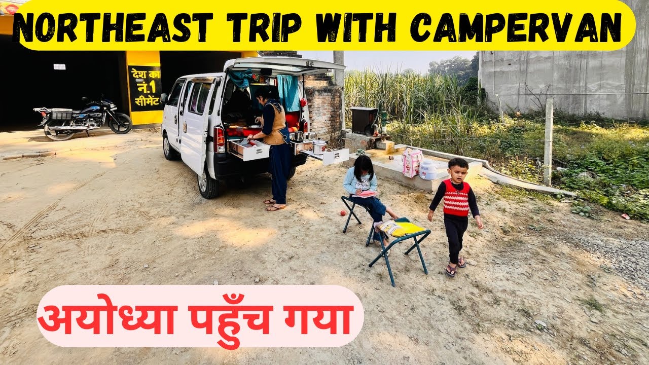 EP-3 Northeast Trip With Sleeper Caravan | Night Stay On In Caravan | Family Trip With Eeco Car |