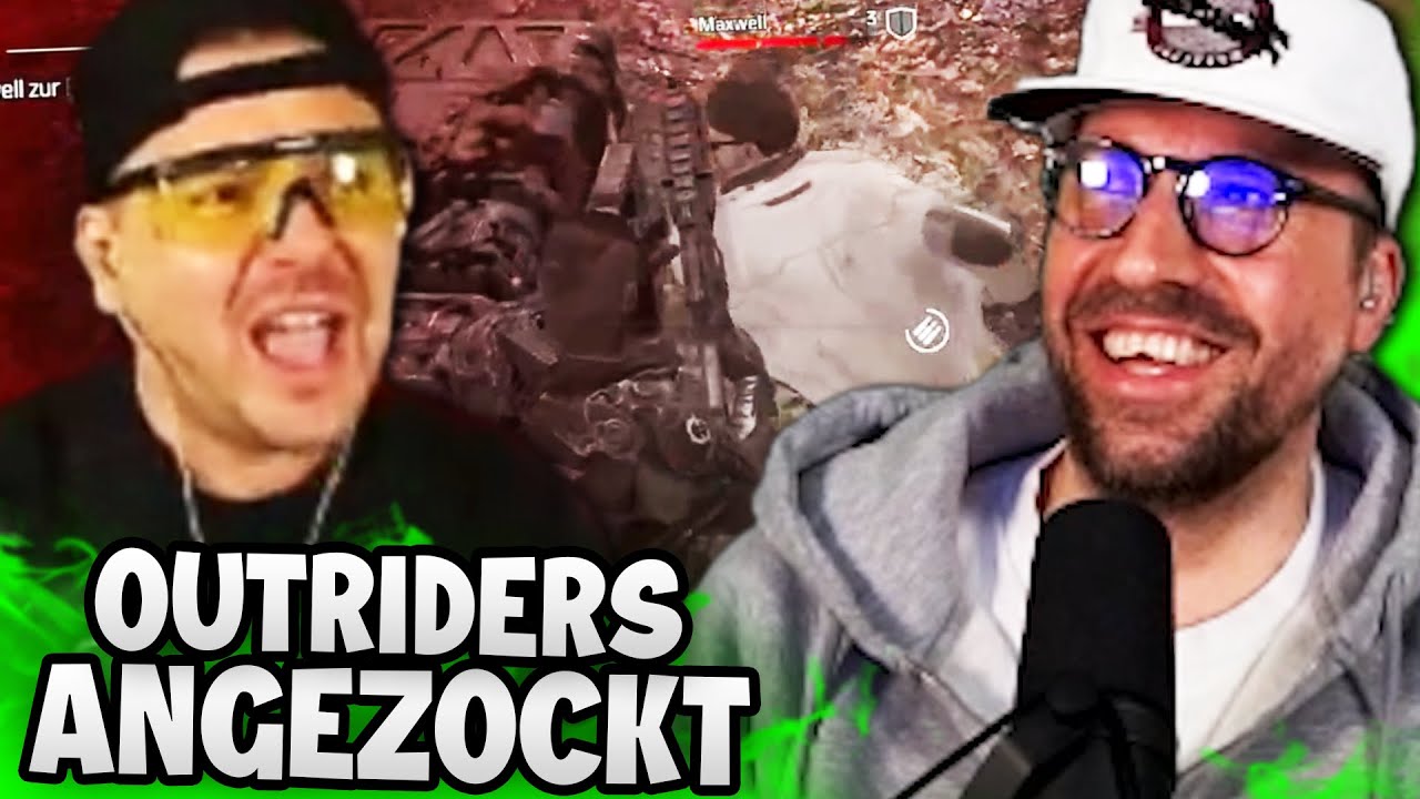 Marc rastet komplett aus! 😂 Die Atzen zocken die Outriders Demo! 🤣