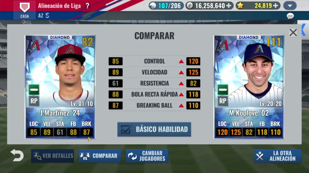 MLB 9 INNINGS 25 | Cambiando y Mejorando HABILIDADES | Sorteo de Jugador