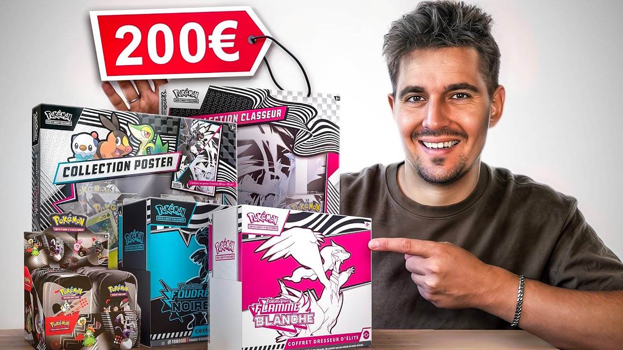 J'ai ACHETÉ 200 EUROS de BOOSTER POKEMON (ça vaut le coup ?)