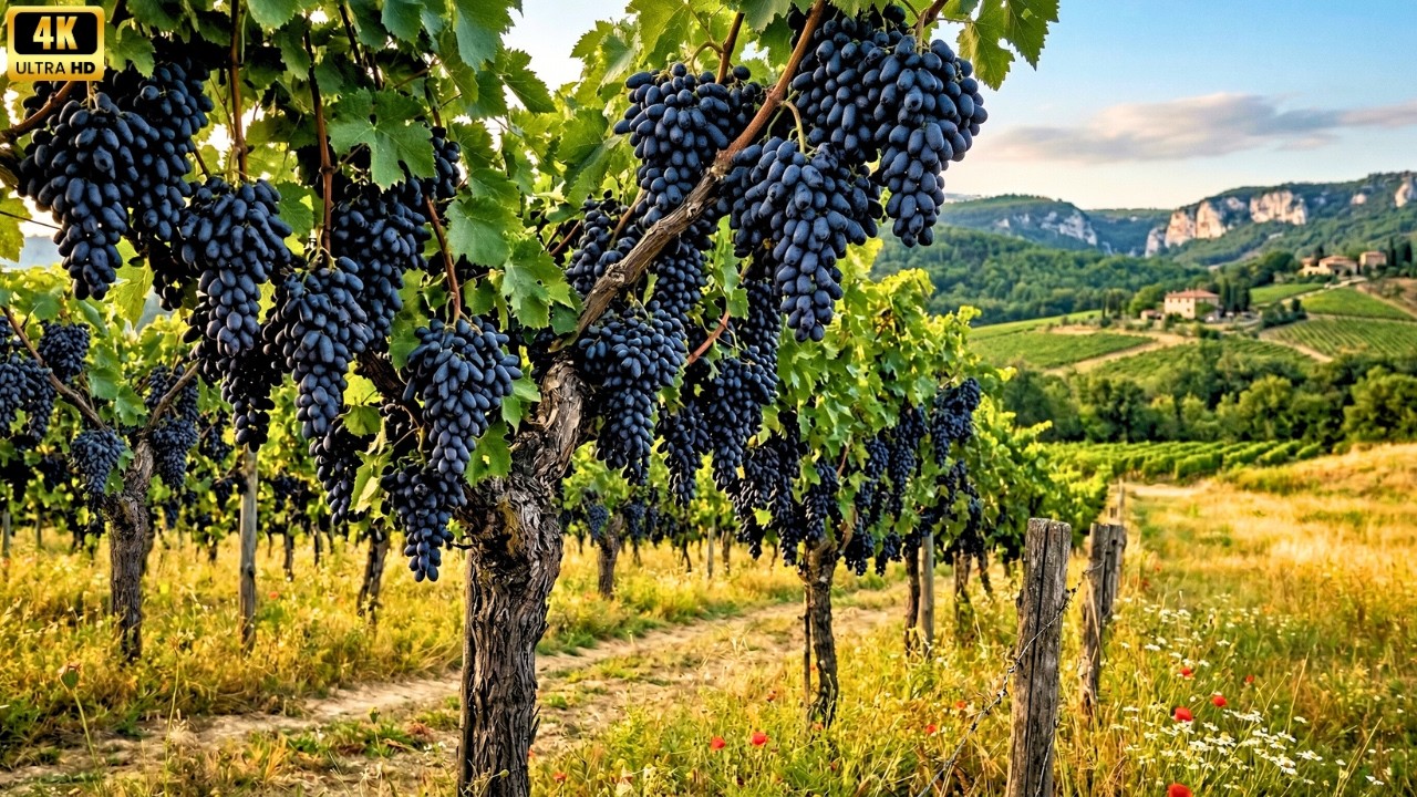 Finger Grapes Farming in Australia | Giant Moon Drop Grapes Harvest & Vineyard Production Process