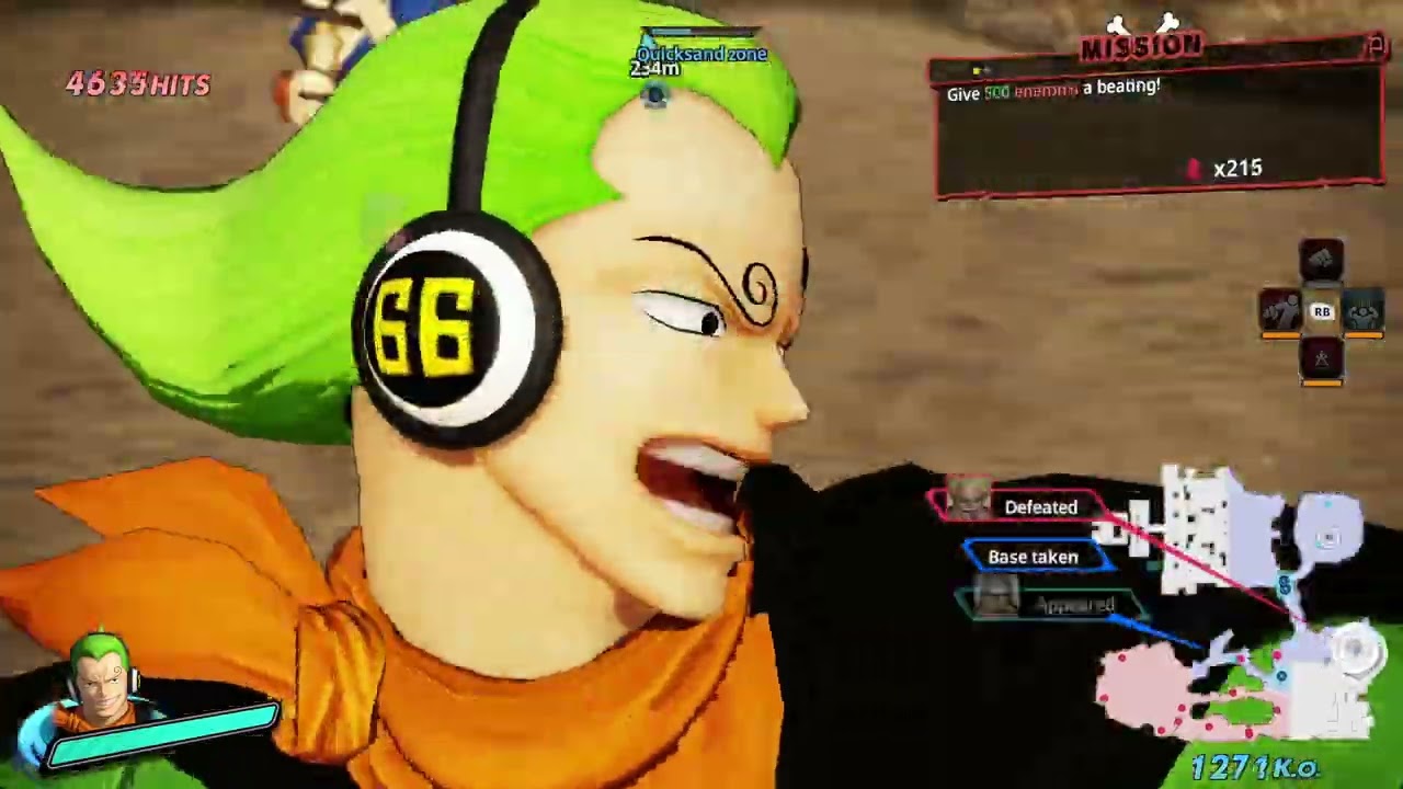 One Piece Pirate Warriors 4 – Yonji Vinsmoke | Winch Green Menghancurkan!