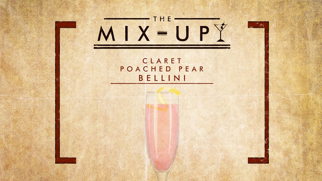 How To Make a Festive Poached Pear Bellini | The Mix-Up | QVCUK