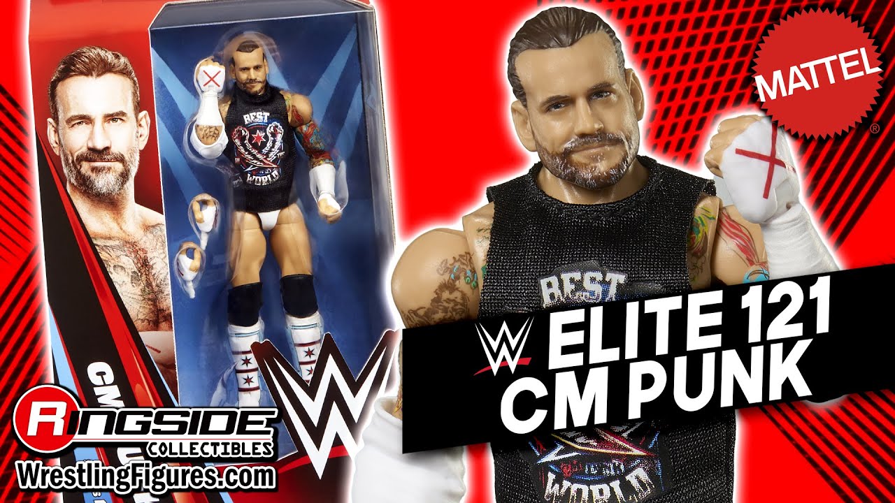 Инсайдер по фигуркам WWE: CM Punk &mdash; лучшая в мире фигурка рестлера Mattel WWE Elite 121