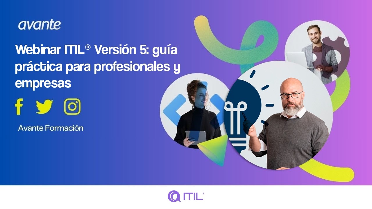 Webinar ITIL® Versión 5: guía práctica para profesionales y empresas