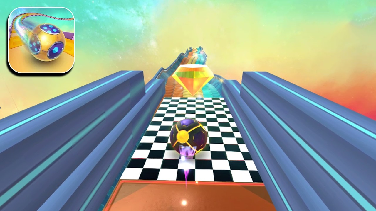 Sky Ball Odyssey Up Gameplay Speedrun Level 86