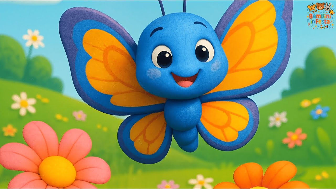 Filli la Farfallina | Canzoni per Bambini | Video per Bambini