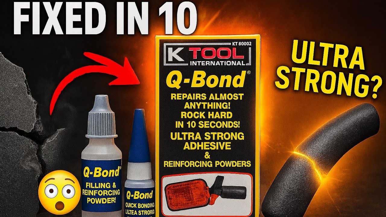 Q-Bond unboxing/ how to make repair.