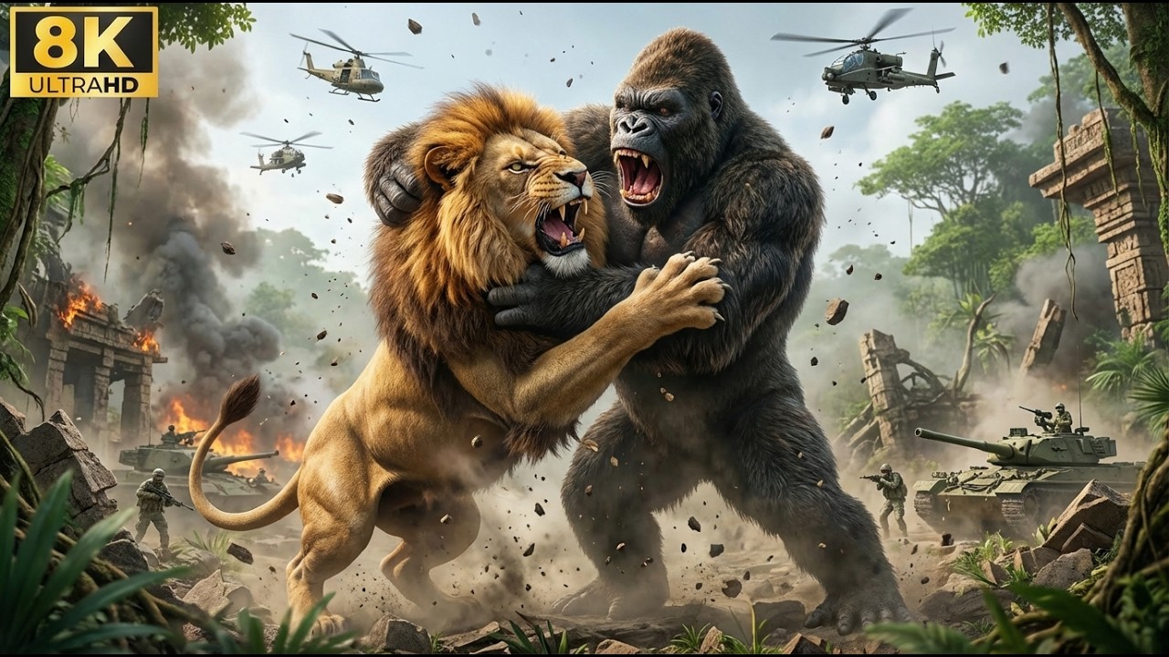 KONG vs KING LION (Amazon Breach)