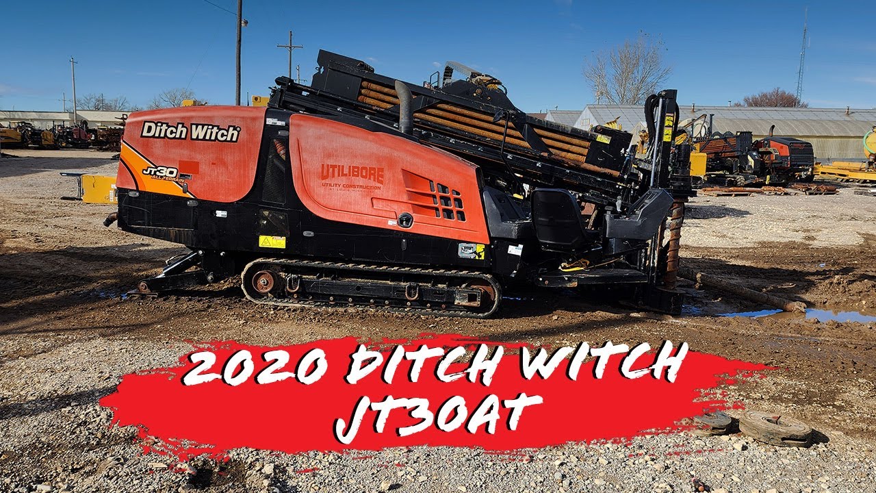 2020 Ditch Witch JT30 All Terrain demo | SOURCE: HDD