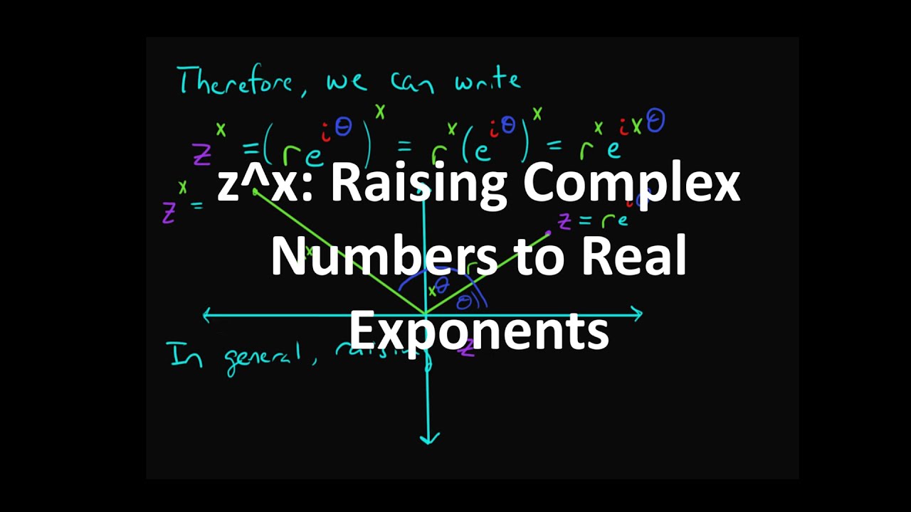 z^x: Raising Complex Numbers to Real Exponents All Cases Considered