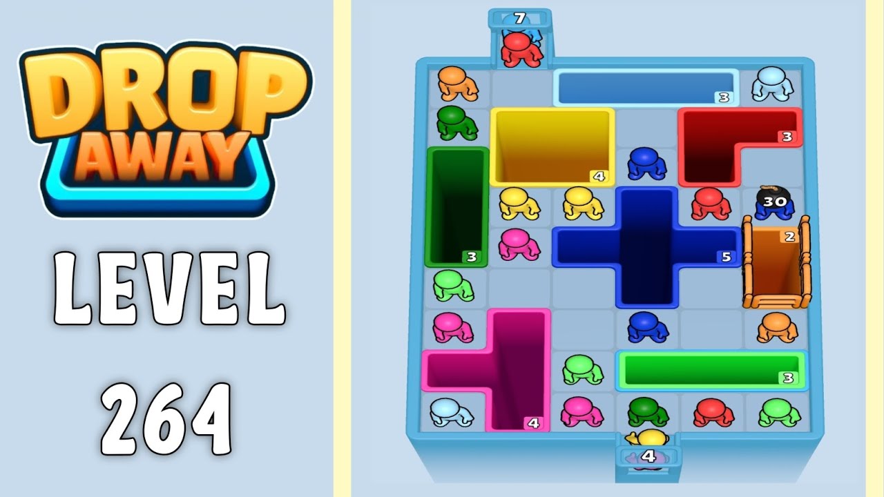 Drop Away level 264 solution