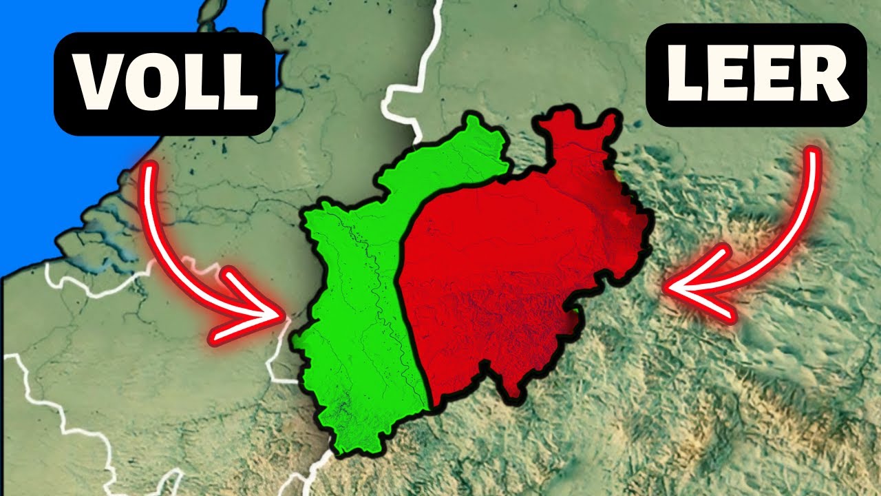 Warum lebt Niemand im Osten von NRW?