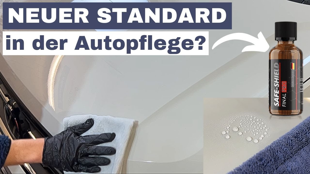 SAFE-SHIELD Final Pro im Detailer-Test – PFAS-frei & DEKRA-zertifiziert! 🤔