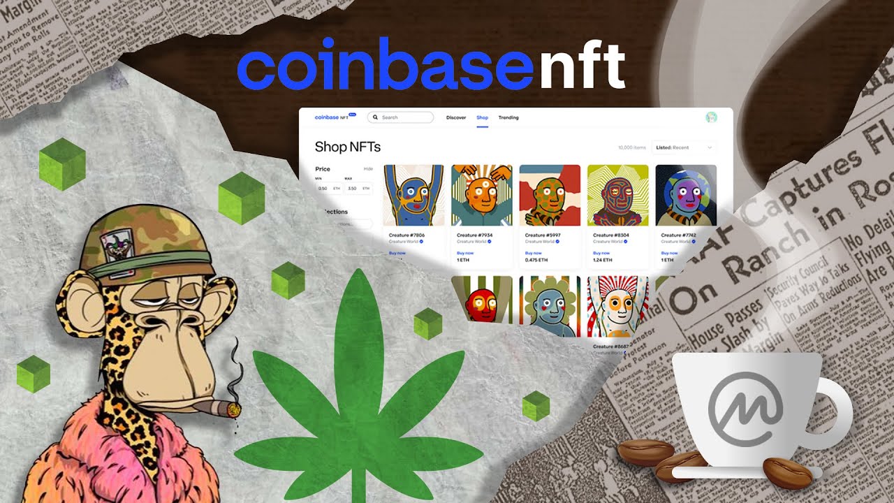 Coinbase NFTs! & Snoop Dogg is Farming Digital Weed in the Metaverse [ Crypto Espresso 04.21.22 ]