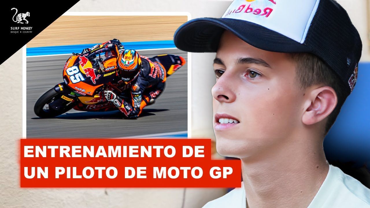 Así Entrena un Piloto de Moto GP: Secretos de Xabi Zurutuza