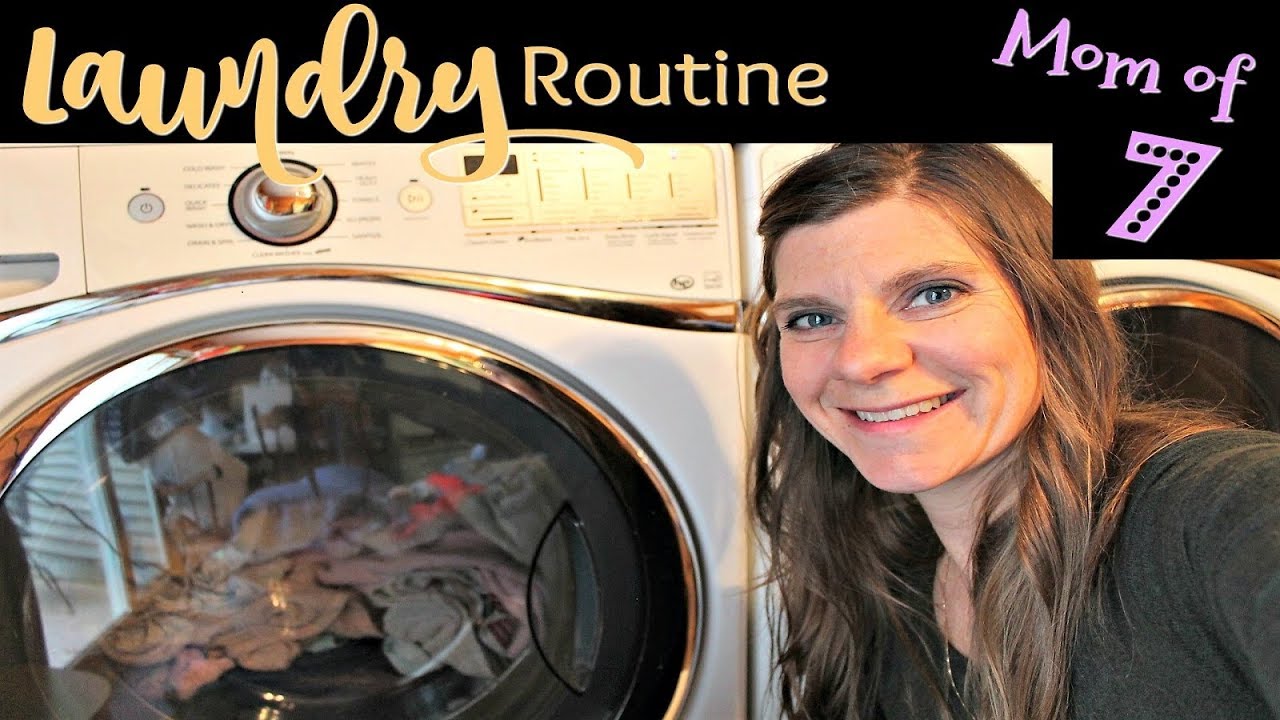 Large Family LAUNDRY ROUTINE | Mom of 7 | Seriously Soiled Rule