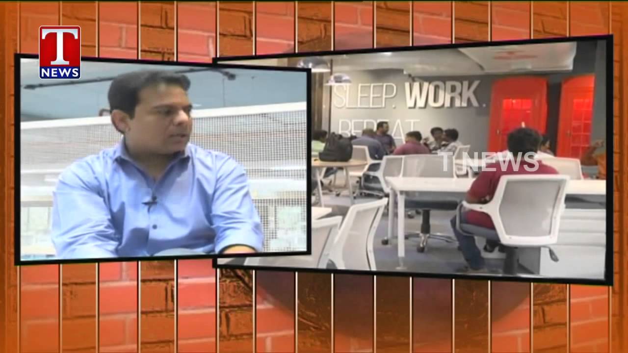 IT Minister KTR Exclusive Interview With T News || thubnews