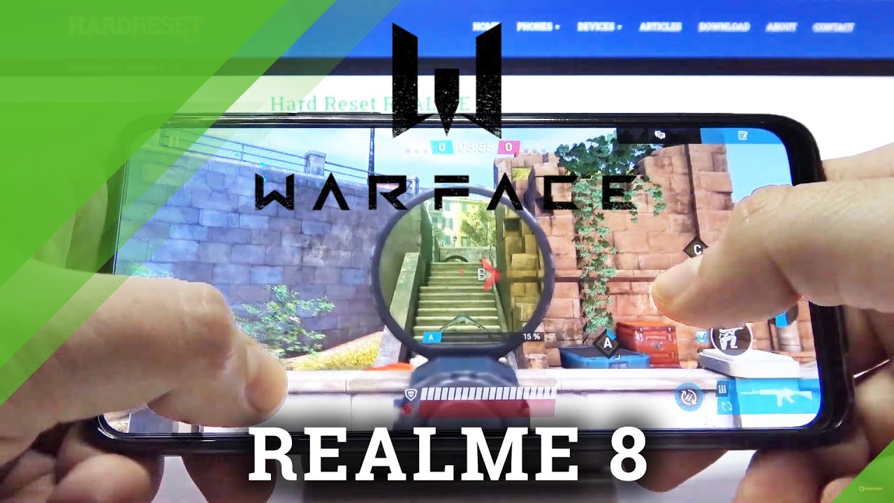 Test Game Warface on REALME 8 | MediaTek Helio G95 | 4 GB RAM | Gameplay - FPS Check