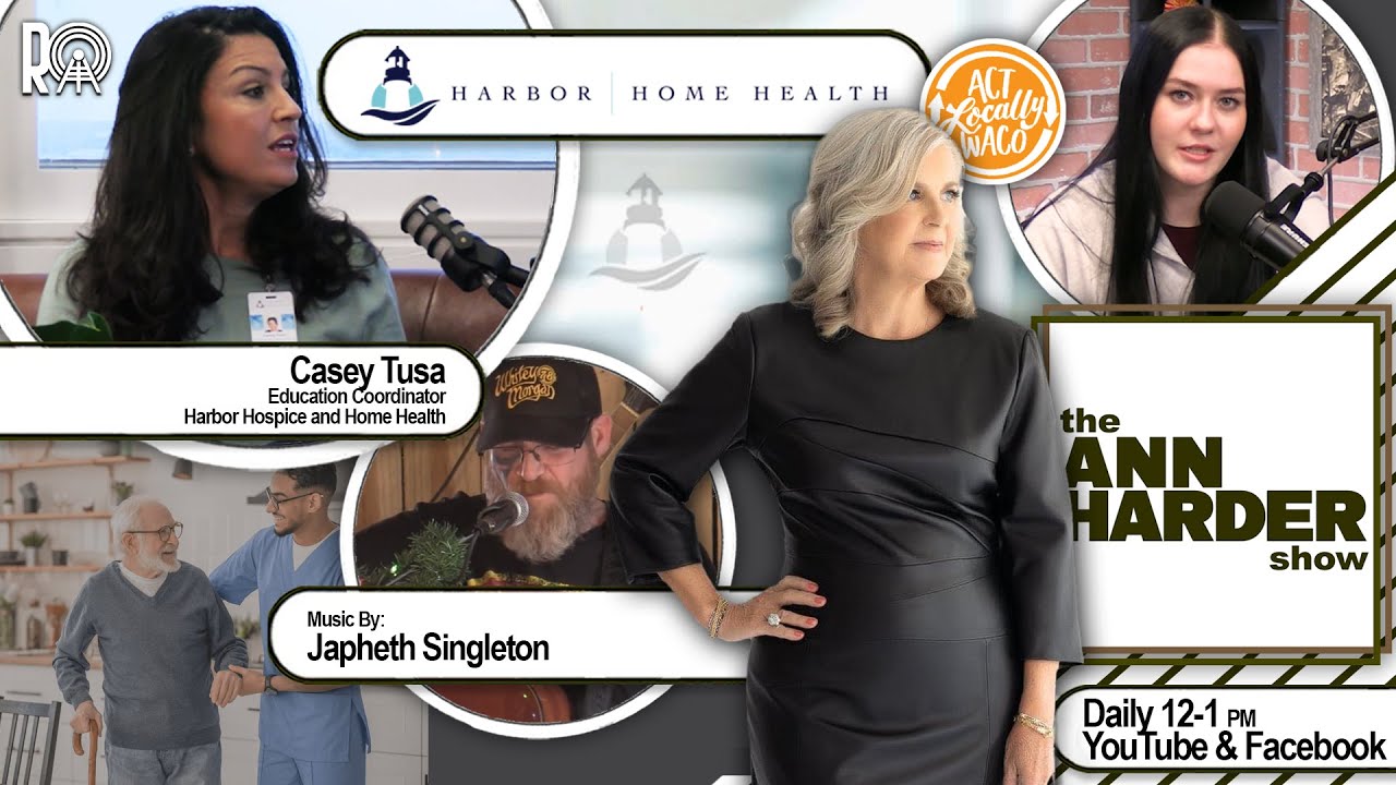 The Ann Harder Show - Casey Tusa Harbor Home Health and Hospice music by Japheth Singleton