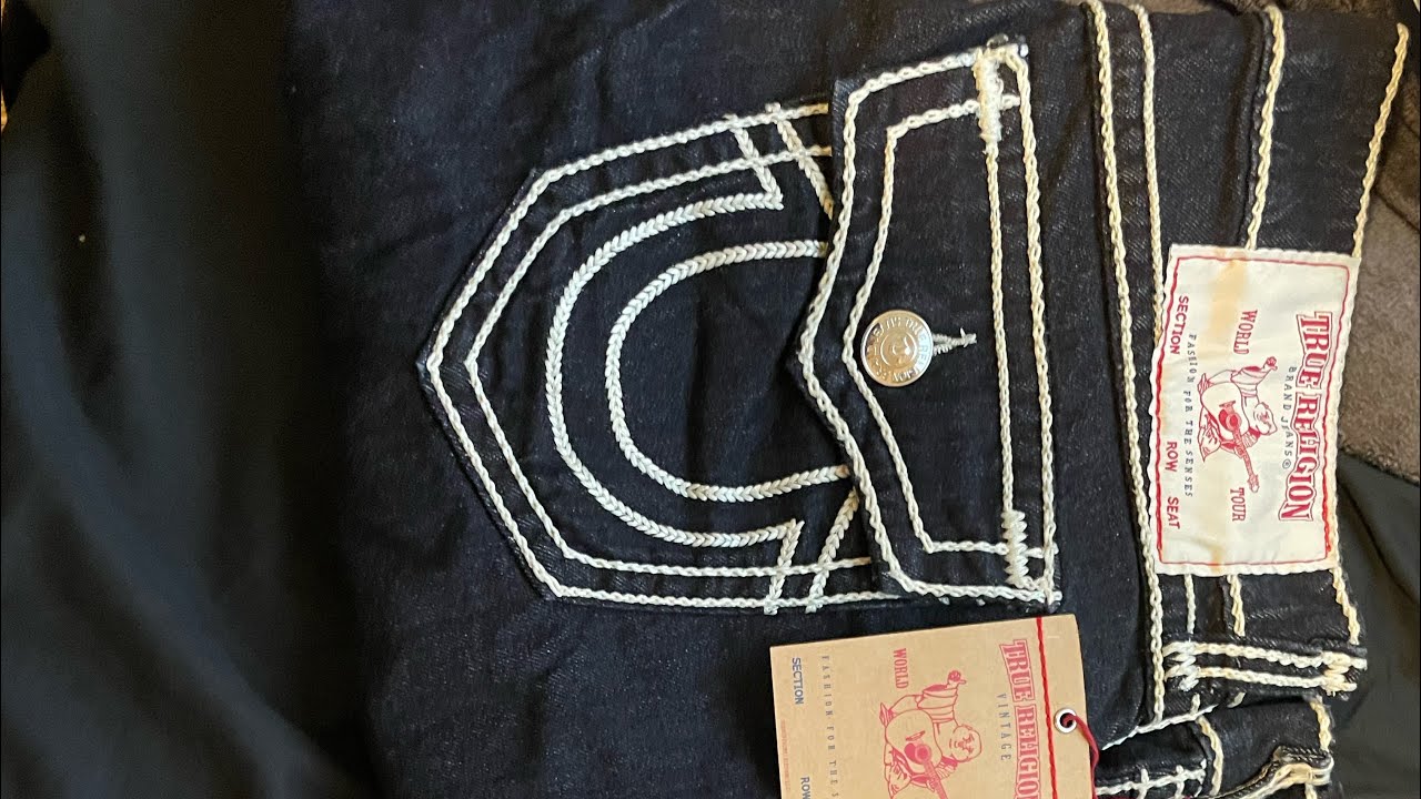 Unboxing true religion jeans